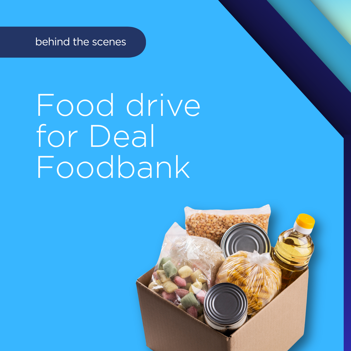 Another successful food drive this Christmas for Deal Foodbank