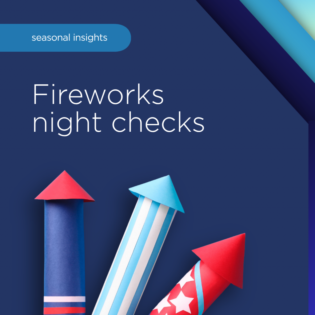 Firework Check In On-the-day Business Insurance checks for Fireworks Night - QMT ...